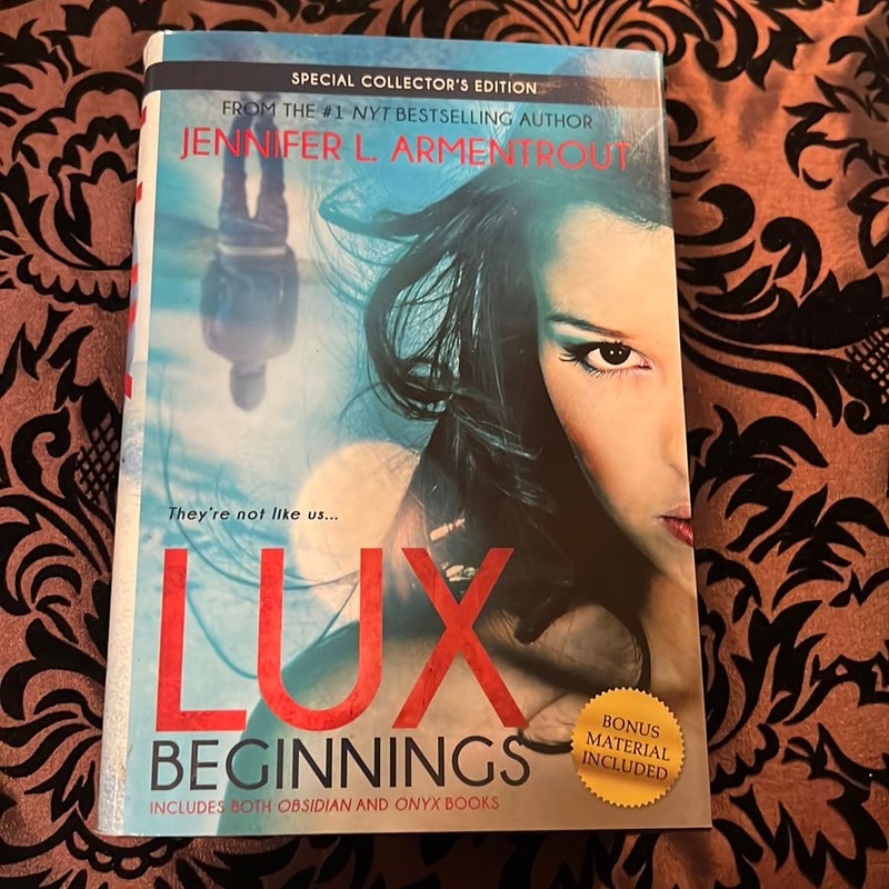 Lux: Beginnings (Obsidian and Onyx)