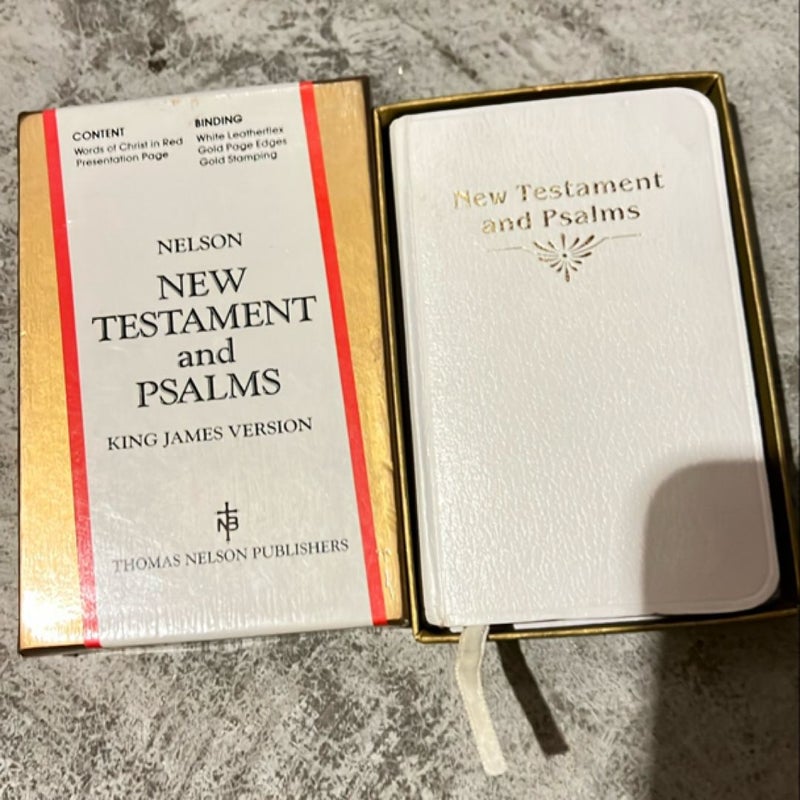 New Testament and psalms 