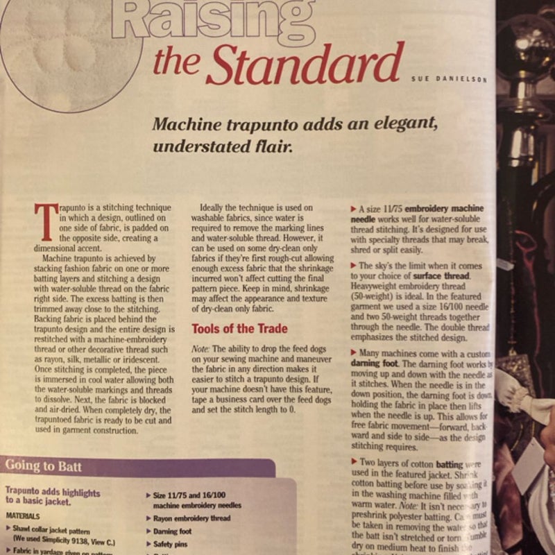 Sew News Magazine (December 2000)