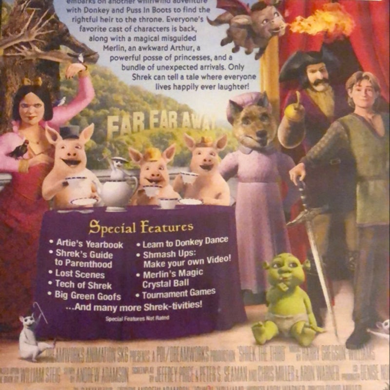 DVD  -  Shrek the Third   -   DVD