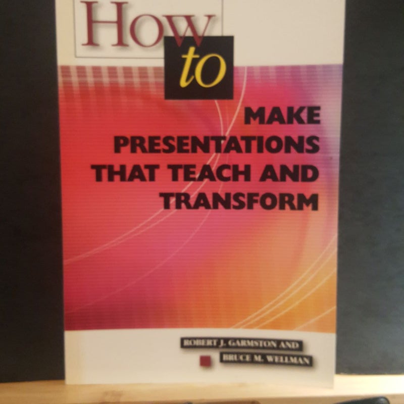 How to Make Presentations That Teach and Transform