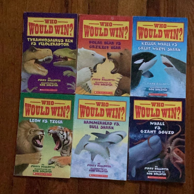 Who Would Win Set of 6 Books