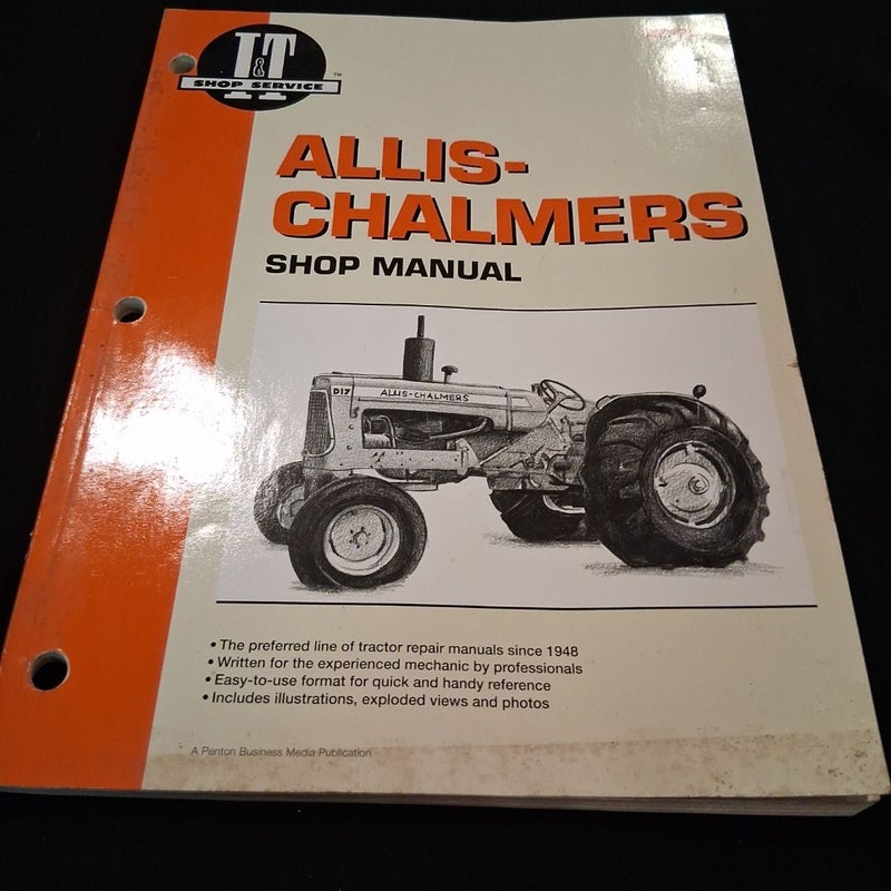 Allis-Chalmers Shop Manual AC20 AC17 AC25 and AC27