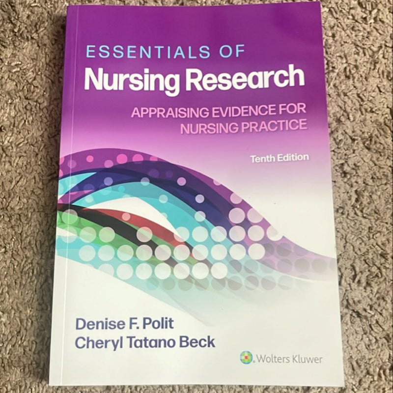 Essentials of Nursing Research