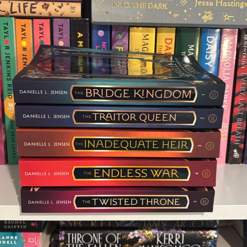 The Bridge Kingdom, The Traitor Queen, The Inadequate Heir, The Endless War, The Twisted Throne