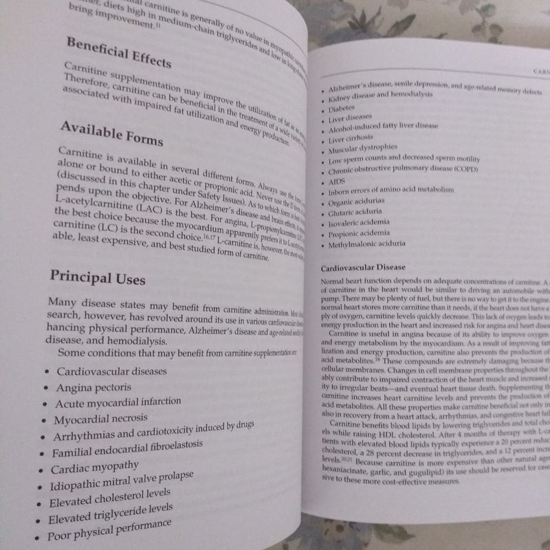 Encyclopedia of Nutritional Supplements