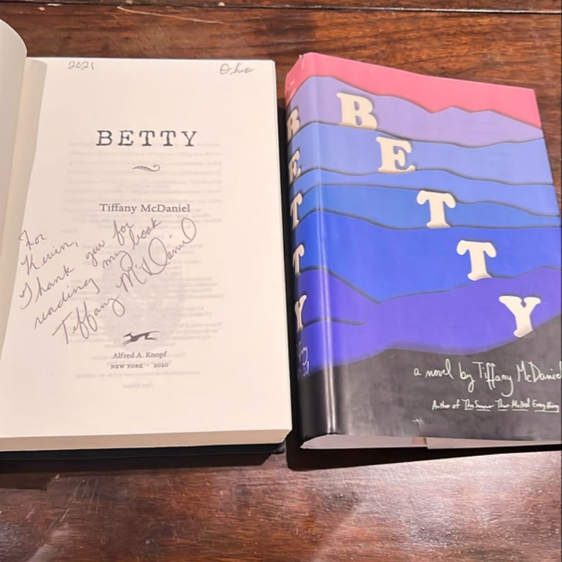 SIGNED Betty