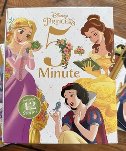 Disney Princess 5 Minute Stories Book Set