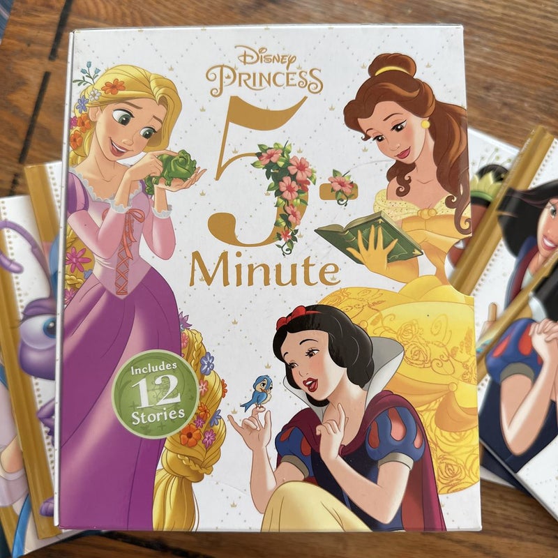 Disney Princess 5 Minute Stories Book Set