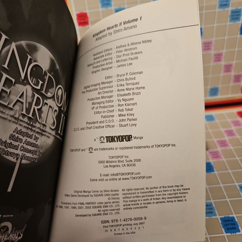 Kingdom Hearts II vol. 1