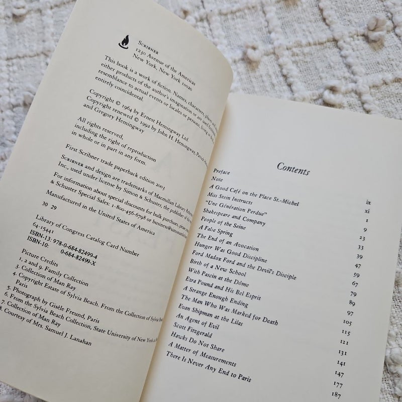 A Moveable Feast