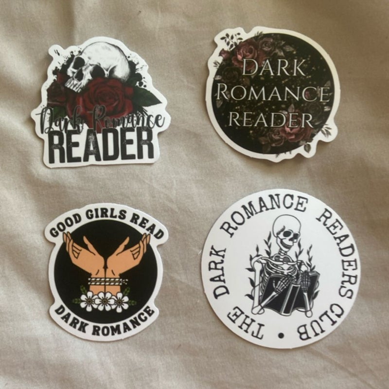 [BUNDLE] Dark Romance 12 p. Sticker Pack 