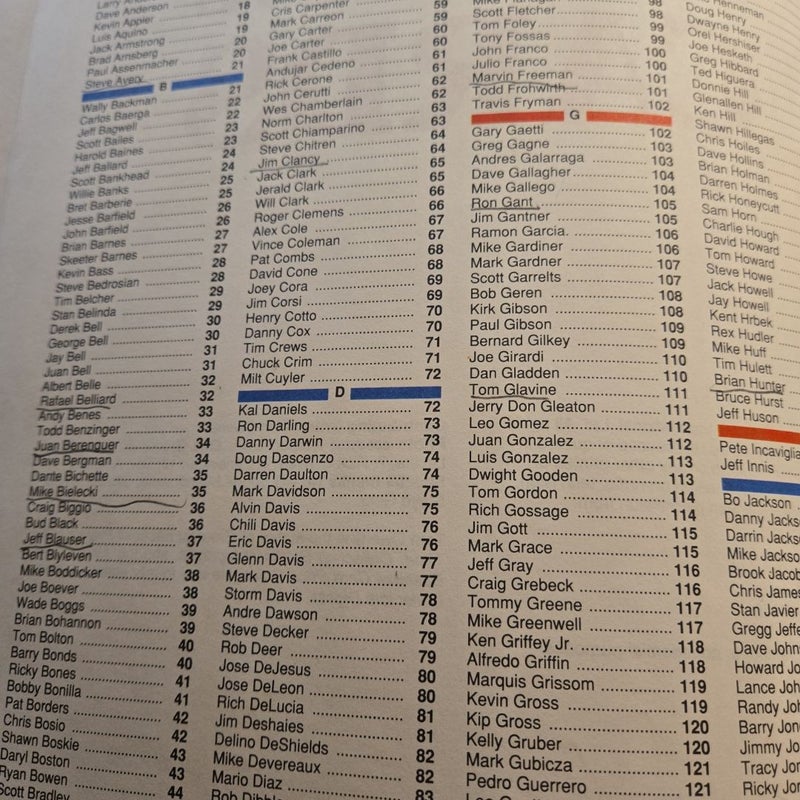Complete Book of 1992 Baseball Cards 