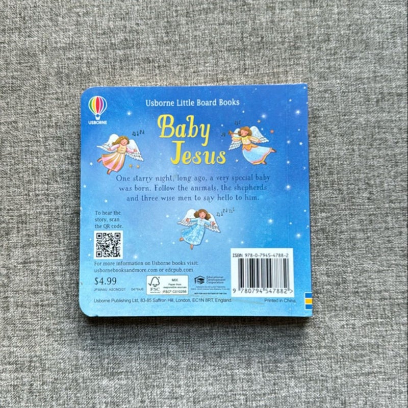 Usborne Little Board Book Baby Jesus