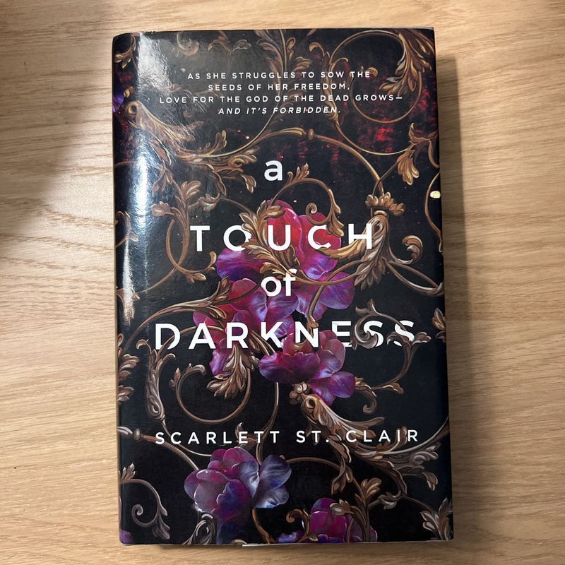 A Touch of Darkness by Scarlett St. Clair, Hardcover