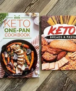 Pair of Keto Diet Cookbooks