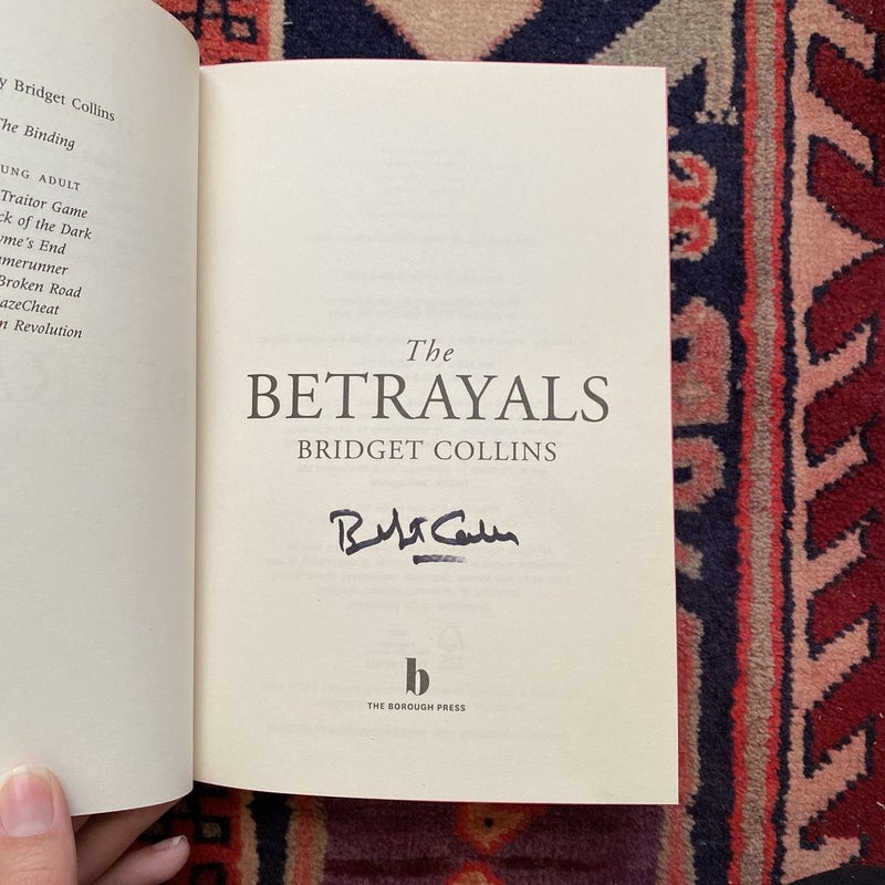 The Betrayals (SIGNED)