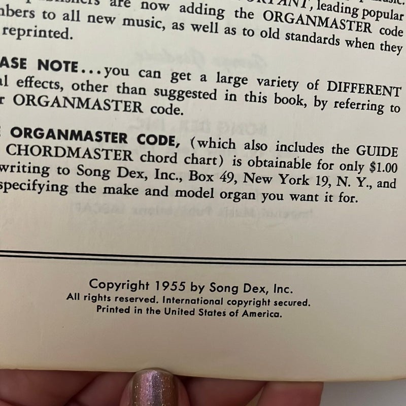 Vintage Song Dex Treasury of World Famous Instrumental Music