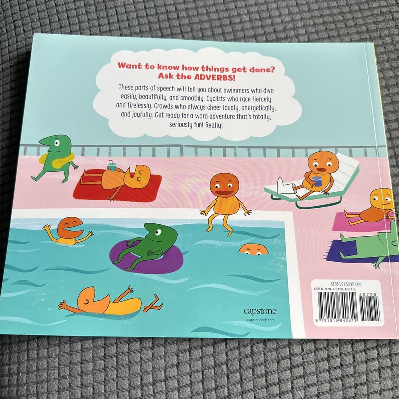 Adverbs Say Finally! by Michael Dahl, Paperback | Pangobooks
