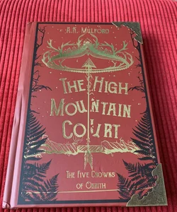 The High Mountain Court Bookish Box Edition