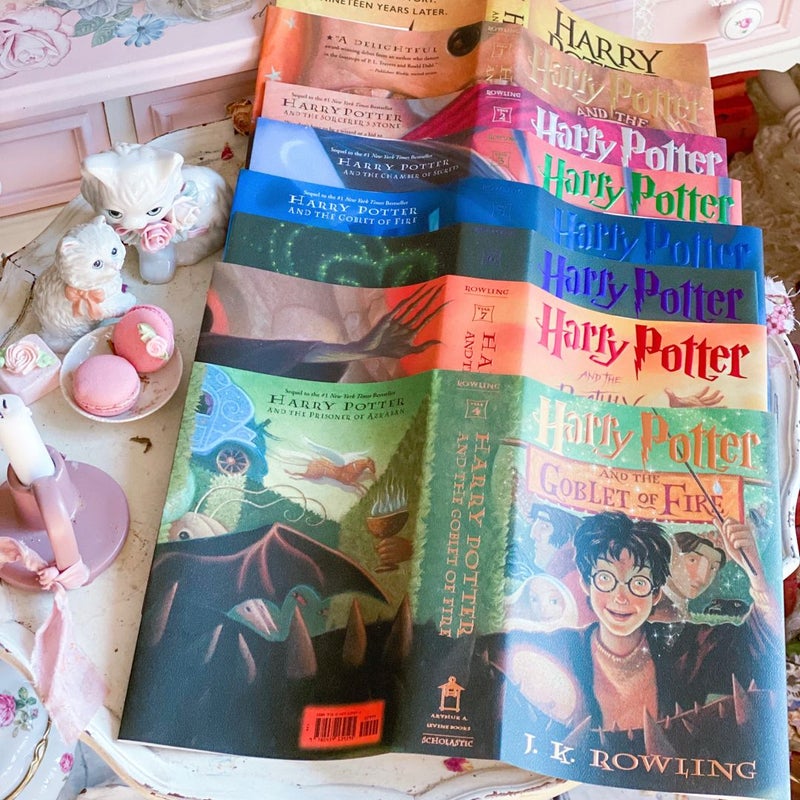 Harry Potter Boxed Set, 1-4, Paperback, First American Edition