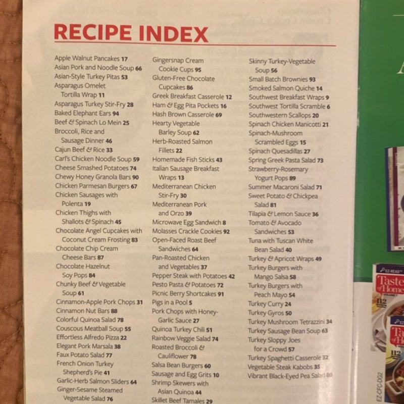 Taste of Home Diabetes Recipes 