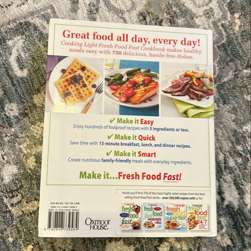 Fresh Food Fast Cookbook