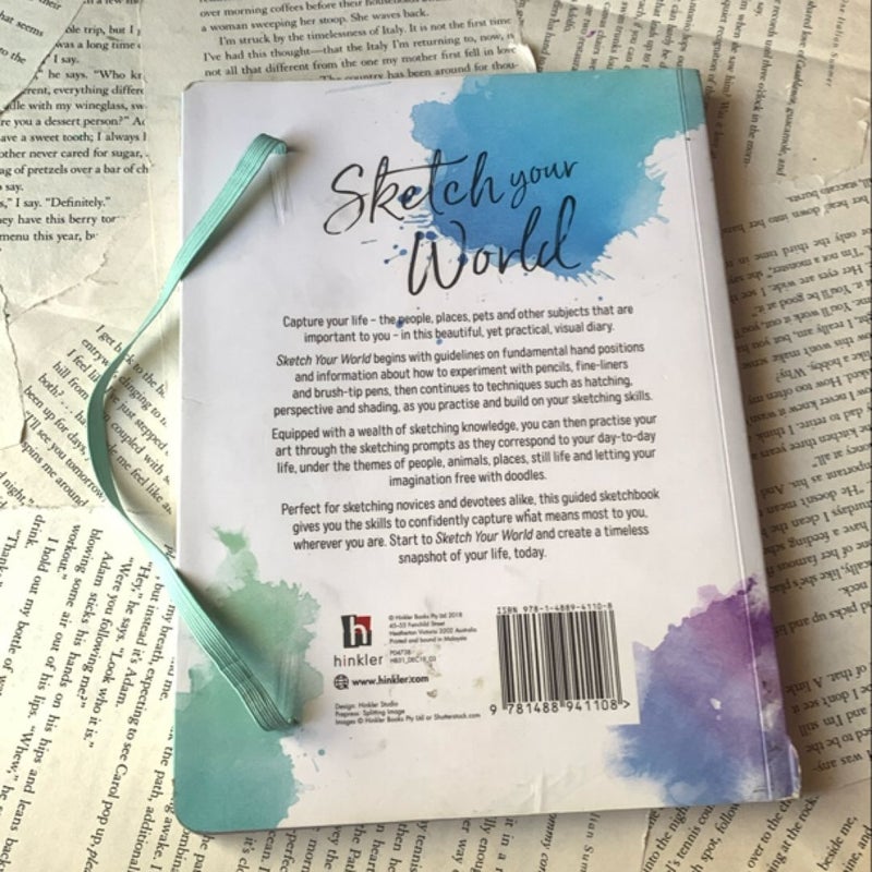 Sketch your world book (read description!!)