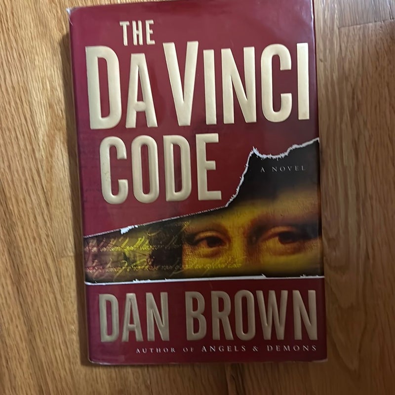 The Da Vinci Code by Dan Brown, Hardcover