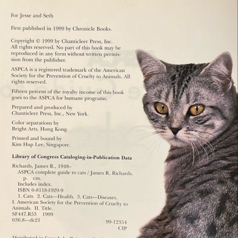 ASPCA Complete Guide to Cats