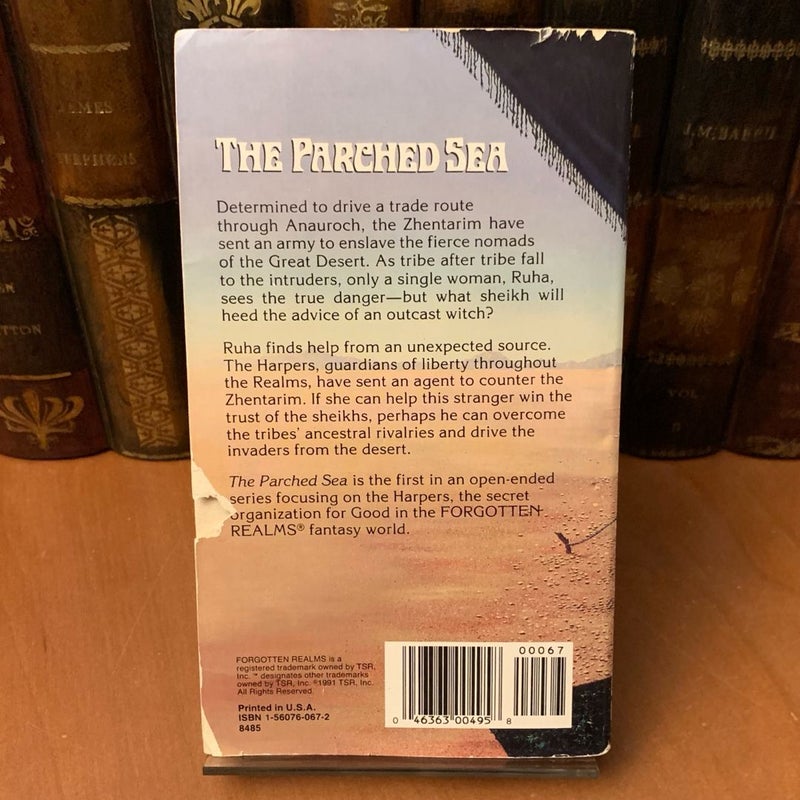 The Parched Sea, Harpers 1, First Edition First Printing