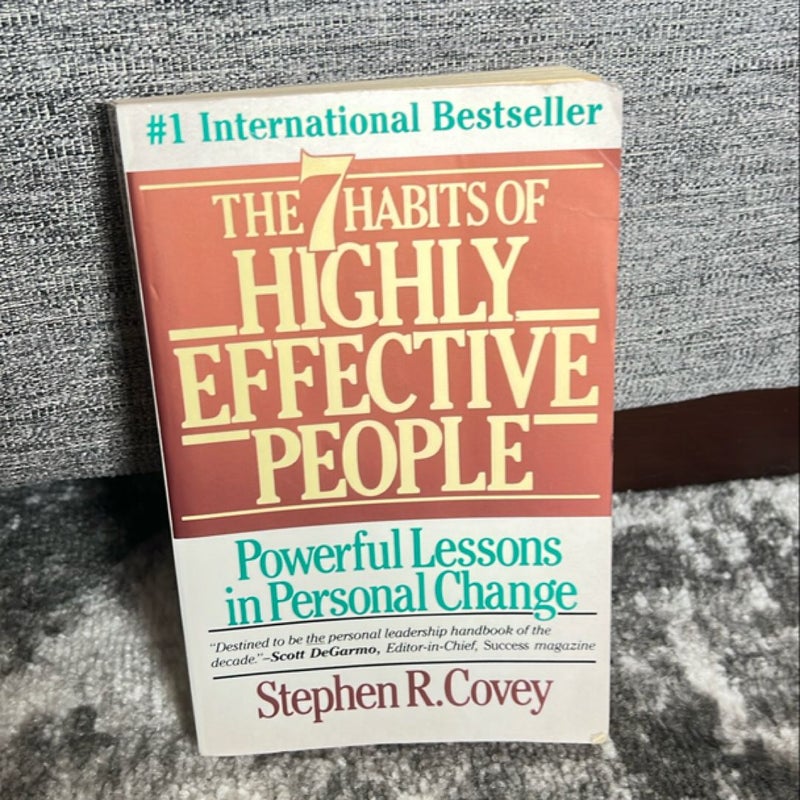 The Seven Habits of Highly Effective People