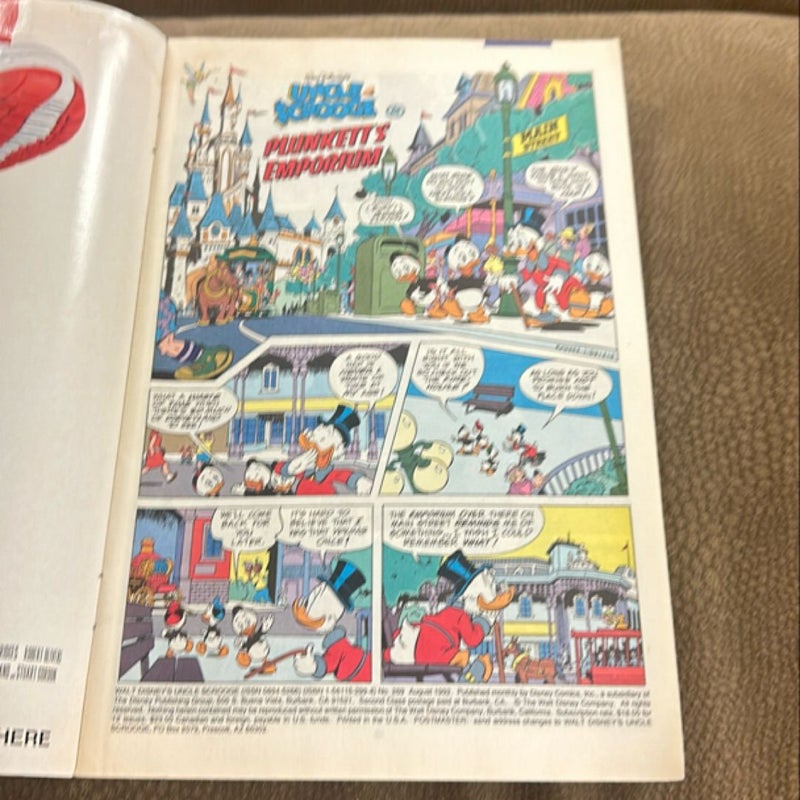 Walt Disney’s Comics Uncle Scrooge #269 Map 9