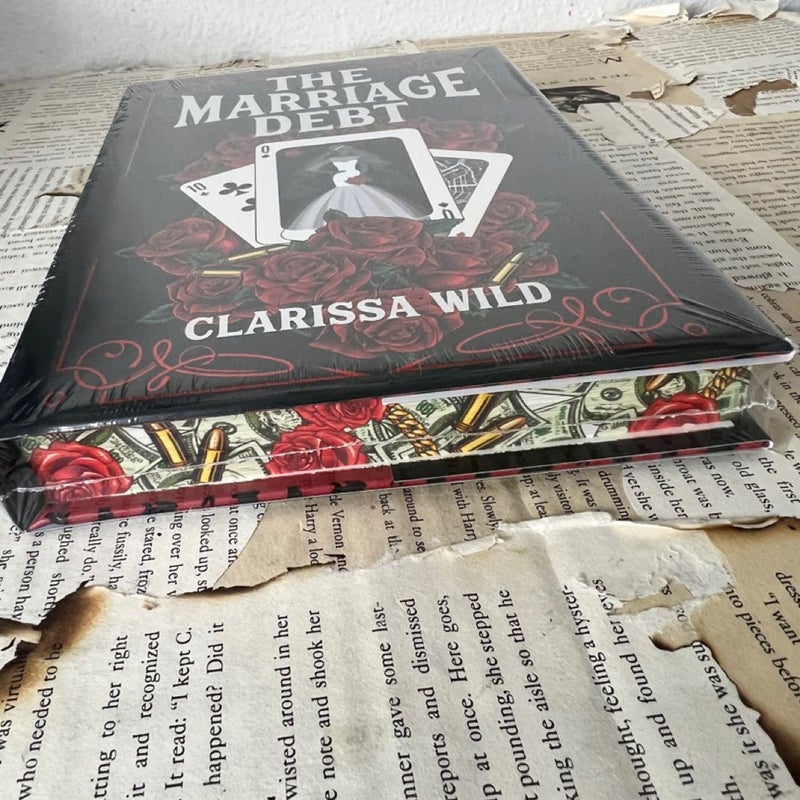 Fabled Co The Marriage Debt by Clarissa Wild SIGNED BOOKPLATE