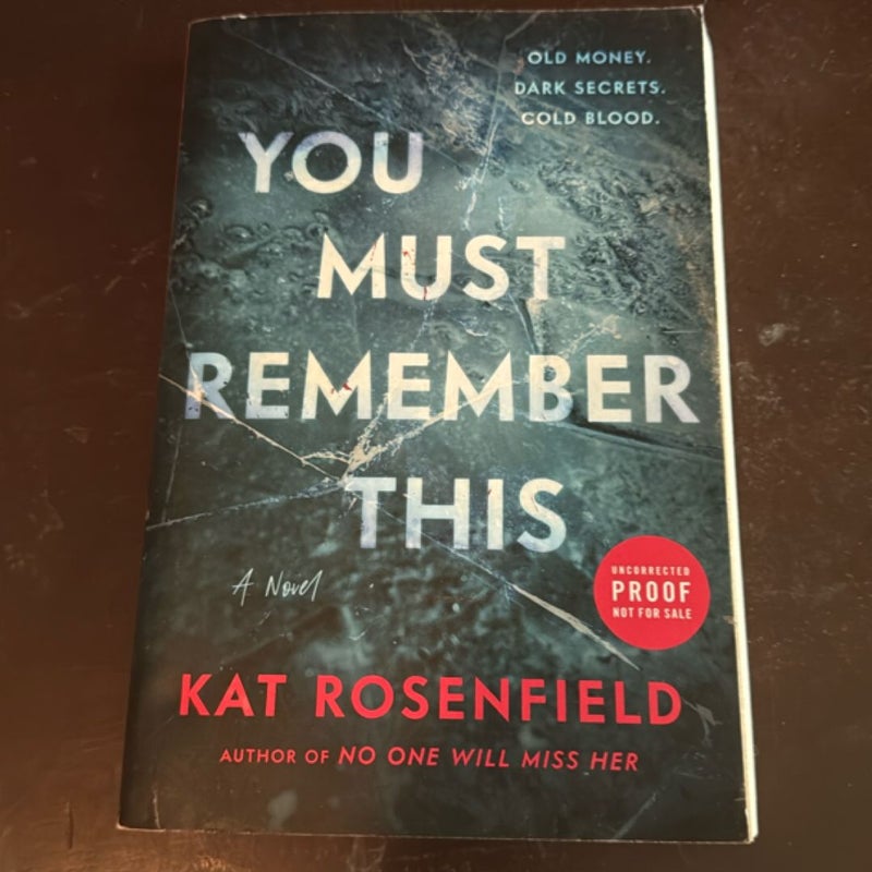 You Must Remember This (ARC)