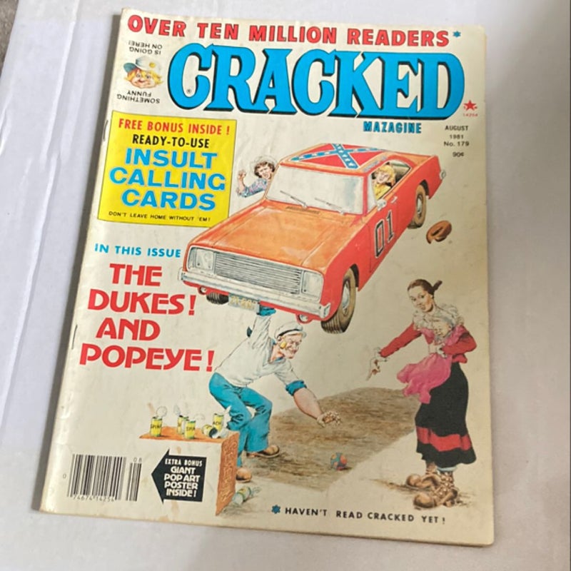 Cracked Magazine #179 Dukes of Hazard and Popeye