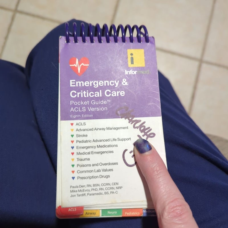 Emergency and Critical Care Pocket Guide