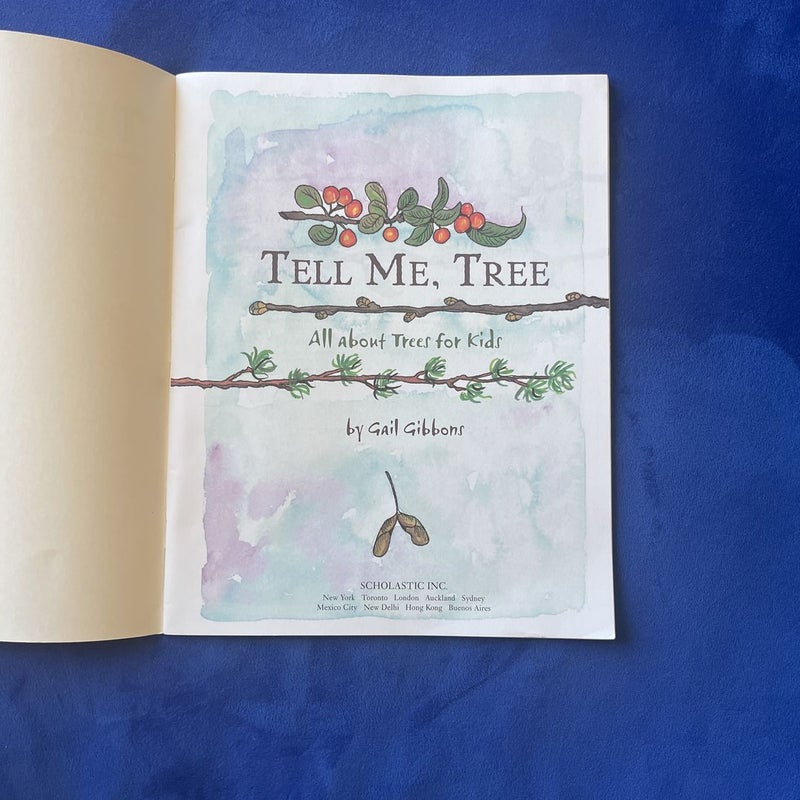 Tell me, Tree
