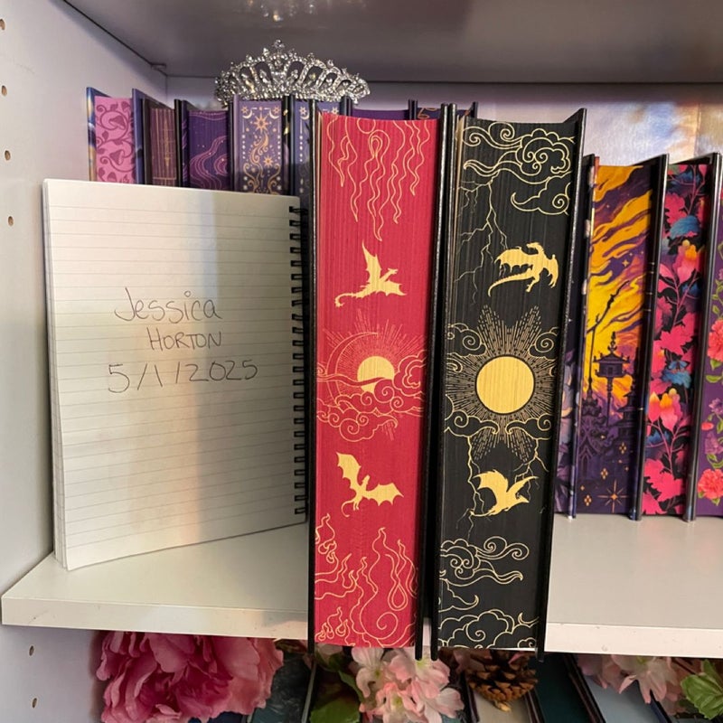 Bulgarian Fourth Wing and Iron Flame Special Edition