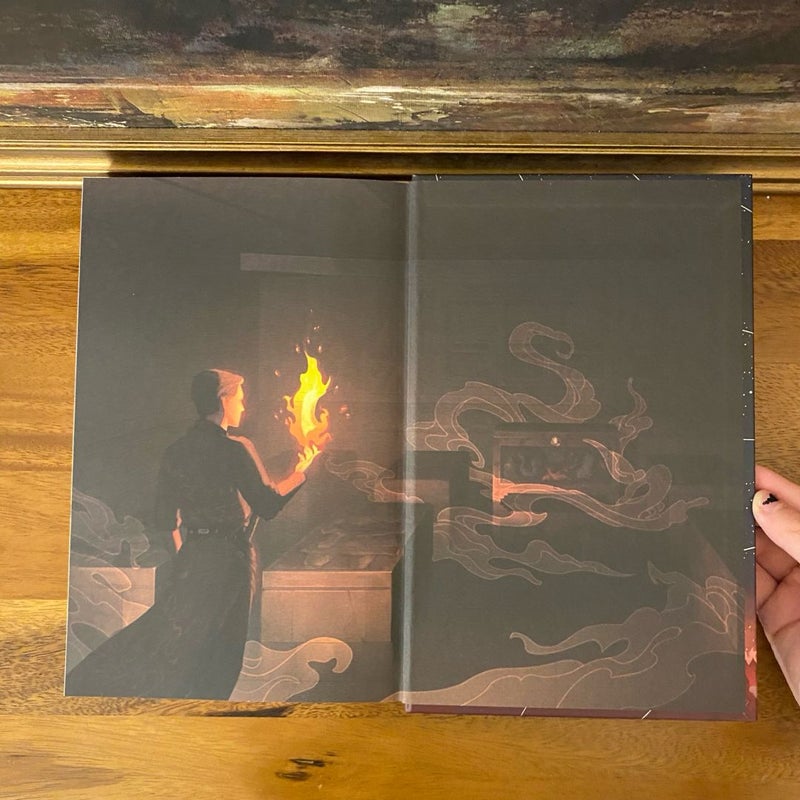 Dark Star Burning, Ash Falls White by Amélie Wen Zhao