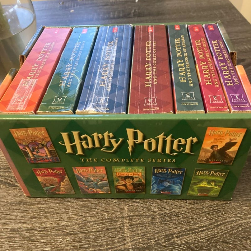 Harry Potter Hardcover Boxed Set (Books 1-7) by J.K. Rowling