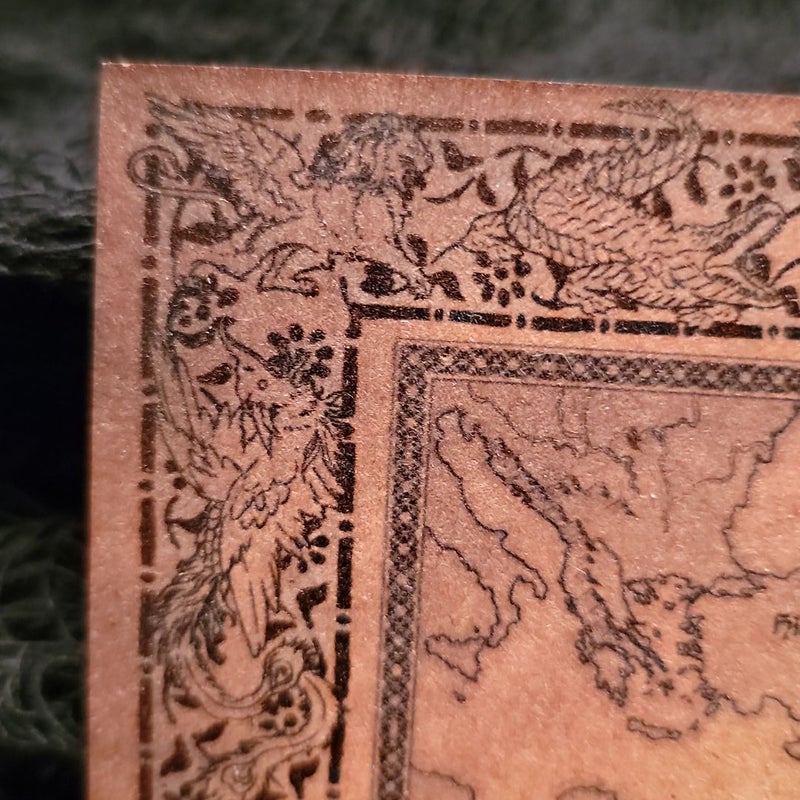 Daevabad Wooden Map