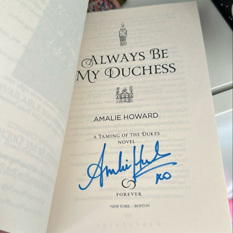 Always Be My Duchess (signed)