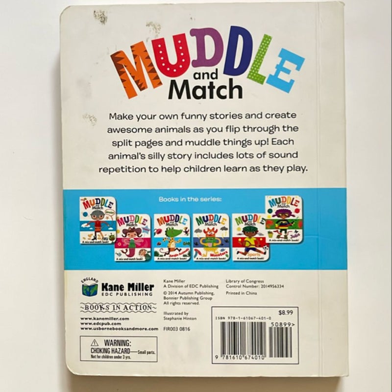 Muddle and Match Jungle Animals