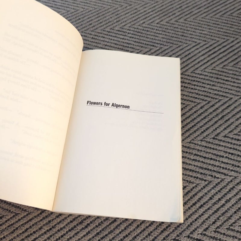 Flowers for Algernon