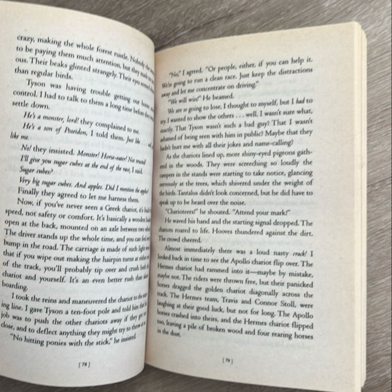 Percy Jackson and the Olympians, Book Two the Sea of Monsters (Percy Jackson and the Olympians, Book Two)