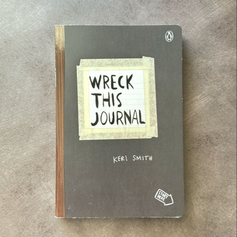 Wreck This Journal (Black) Expanded Ed