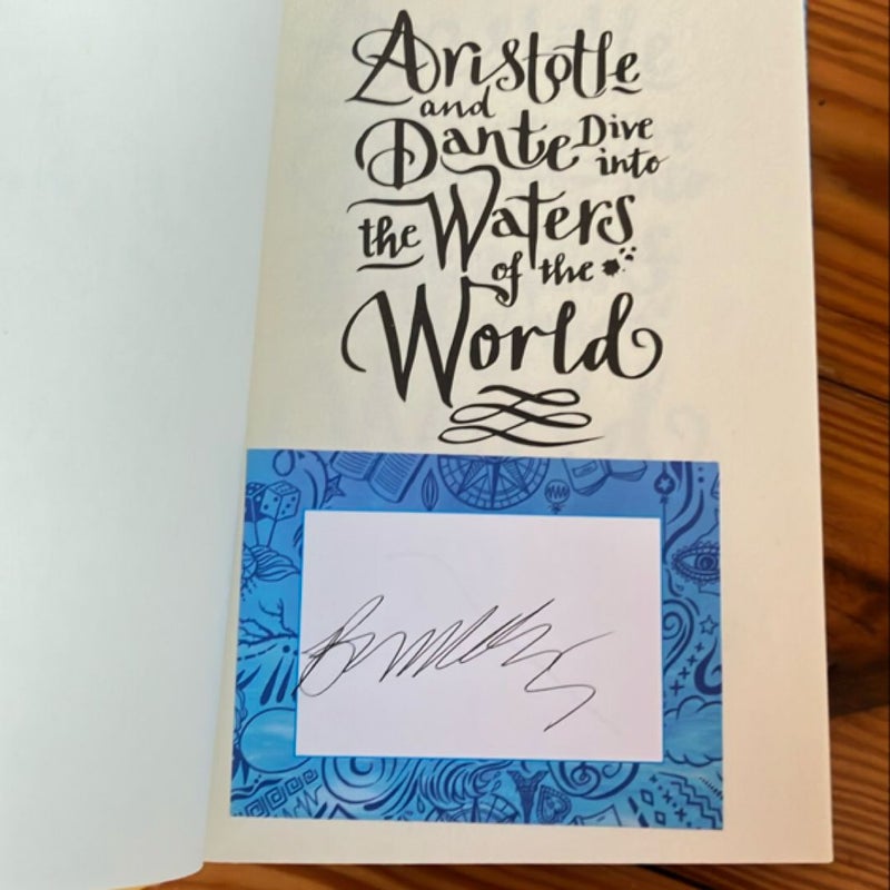 Aristotle and Dante Dive into the Waters of the World (signed edition)