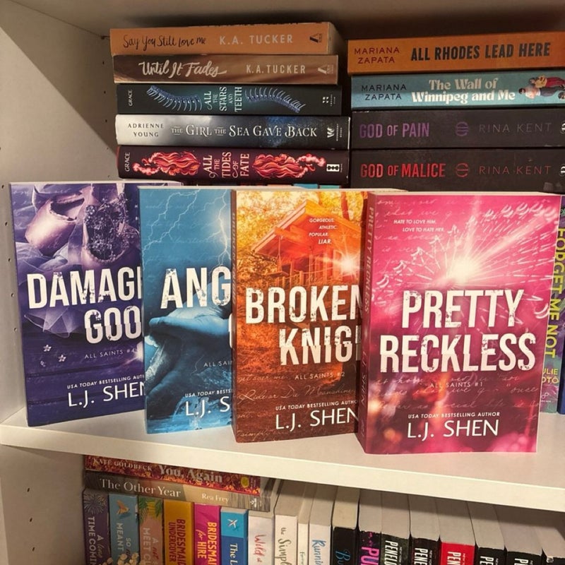 All Saint Series: Pretty Reckless, Broken Knight, Angry God, Damaged Good