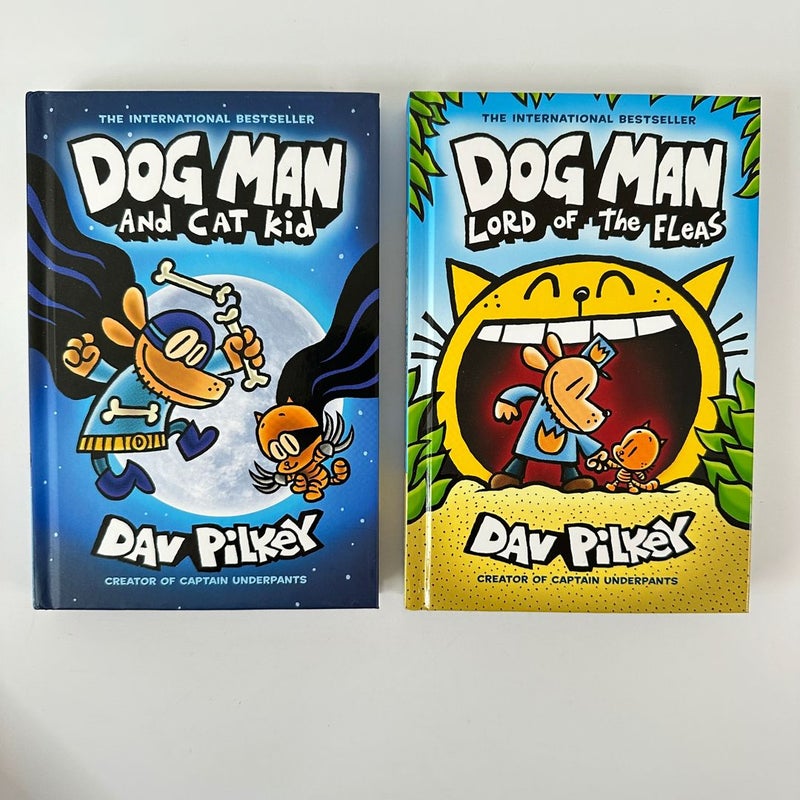 Dog Man Series Book Bundle, 7 Books